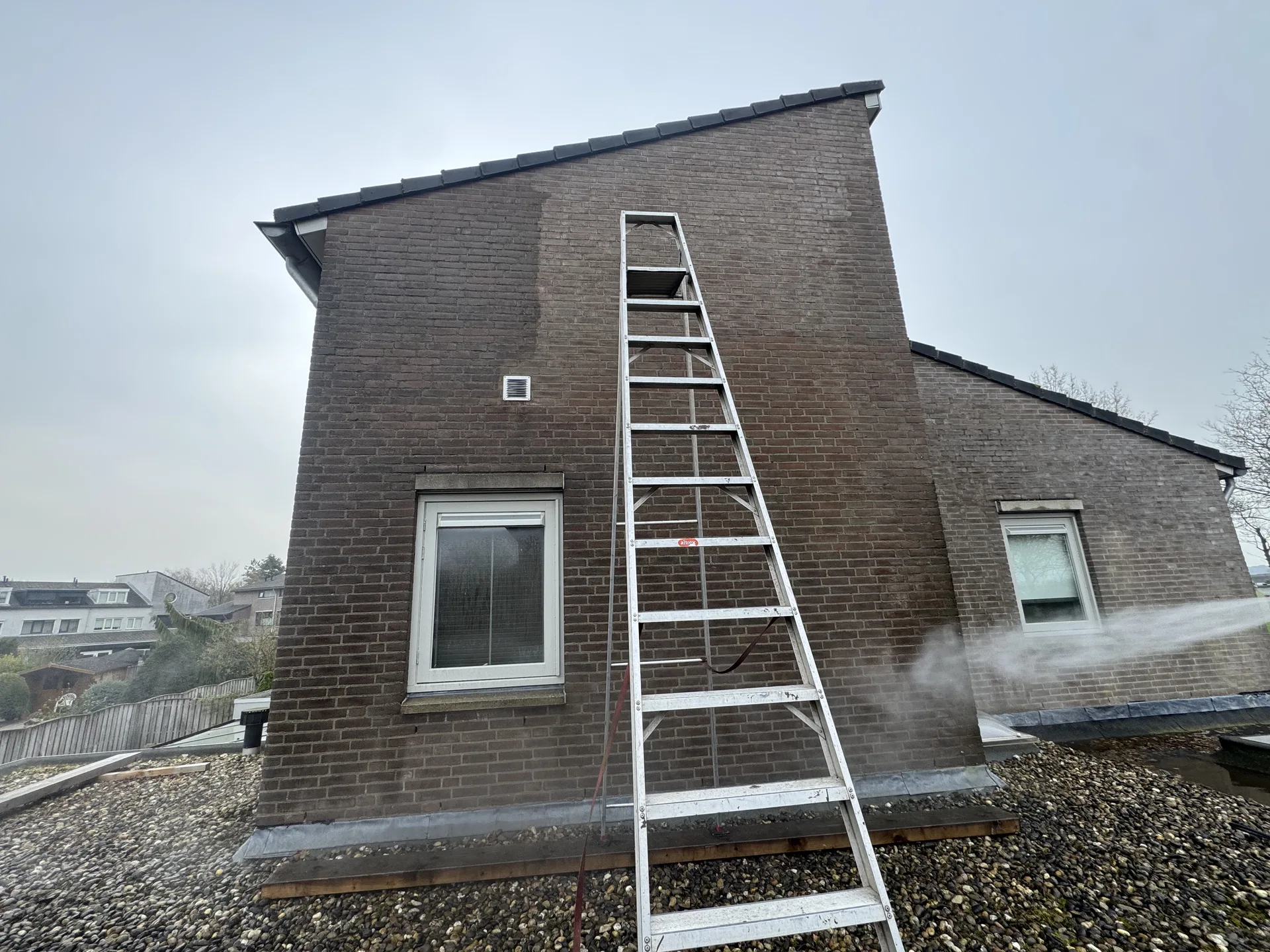 Optimaal Reiniging gevelreiniging stoomreinigen